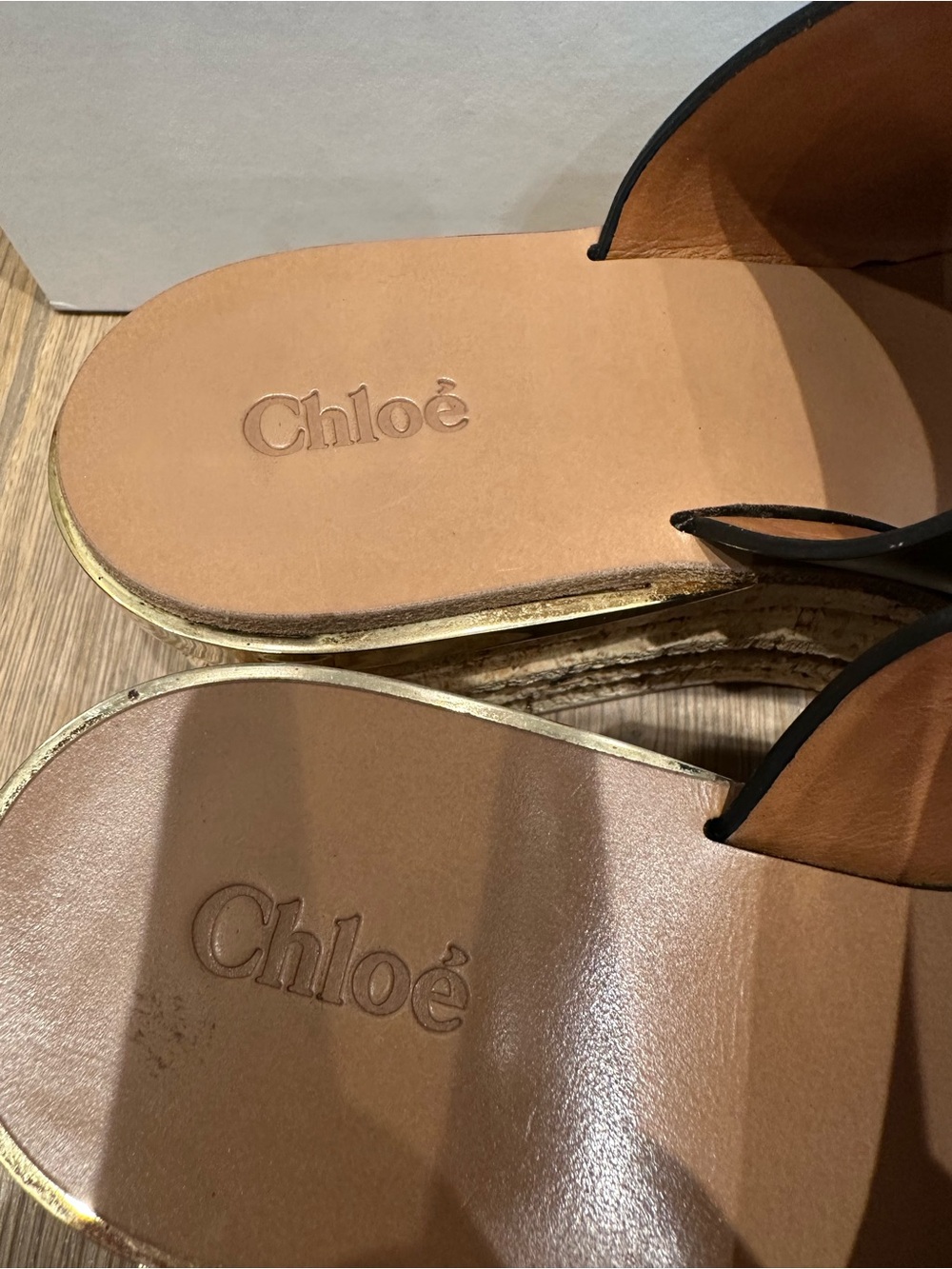 Chloe Cork Flatform - Picture 10 of 12